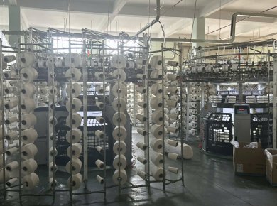 Nhà xưởng - máy dệt vải thun